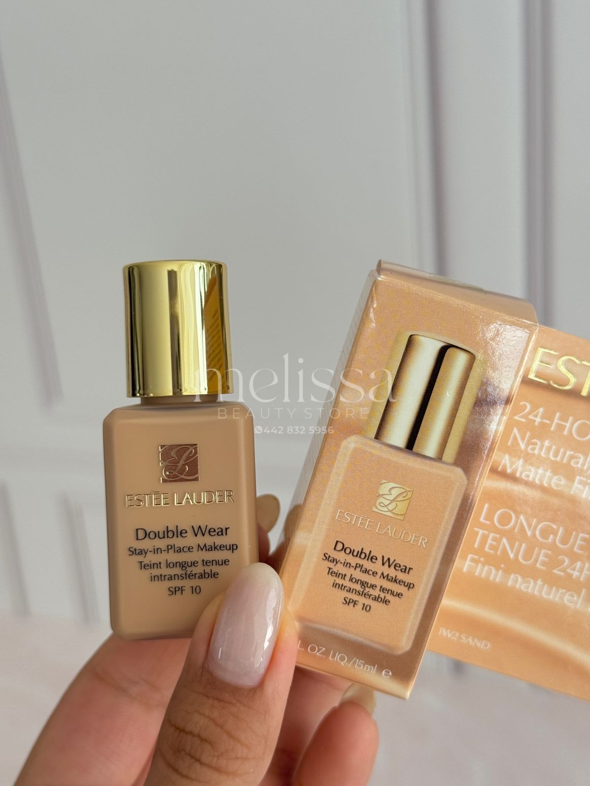 24 Hour Wear Natural Matte Finish Mini - 1W2 Sand – Melissa Beauty