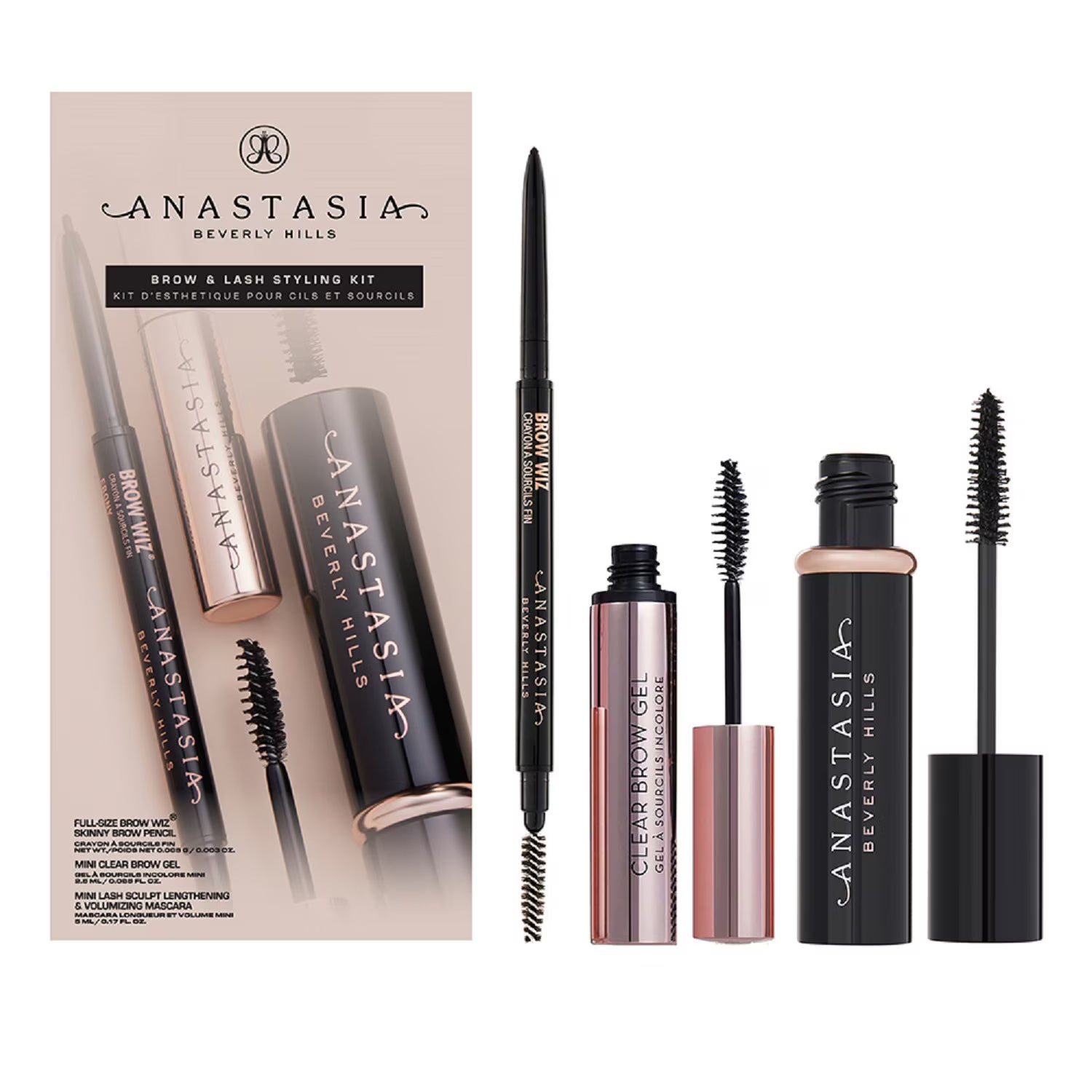 Brow & Lash Styling Kit - Taupe