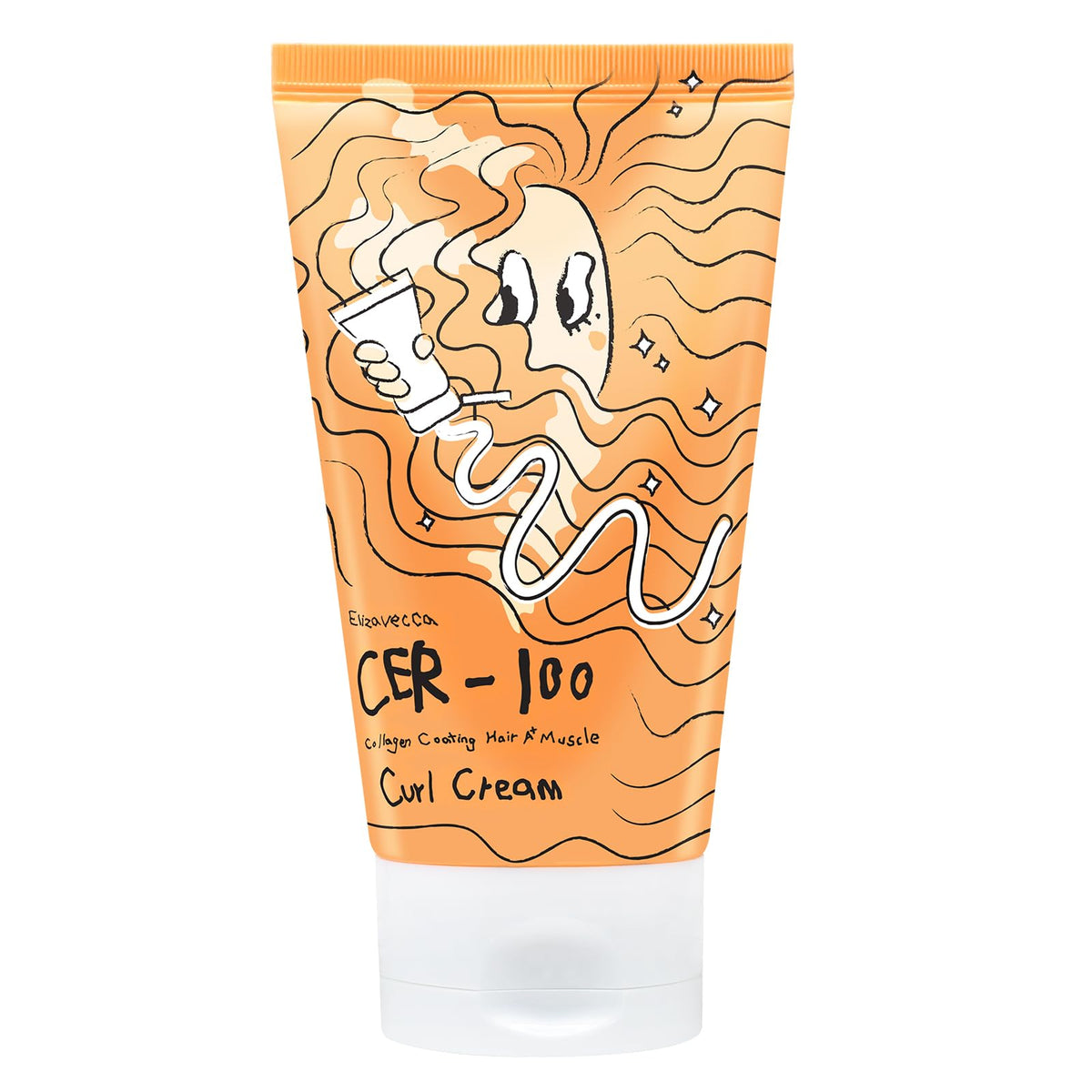 CER-100 Collagen Coating Hair A+ Muscle Curl Cream 120 ml