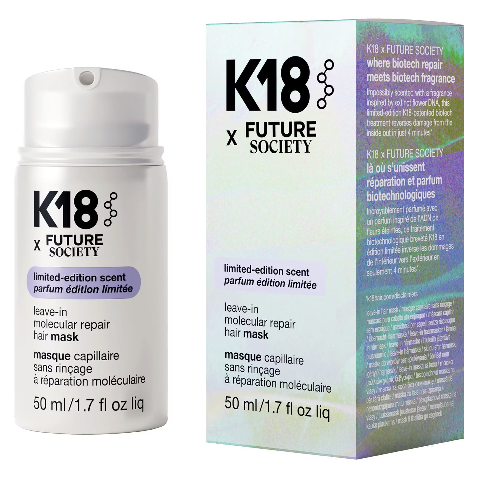 Leave-In Molecular Repair Hair Mask X Future Society