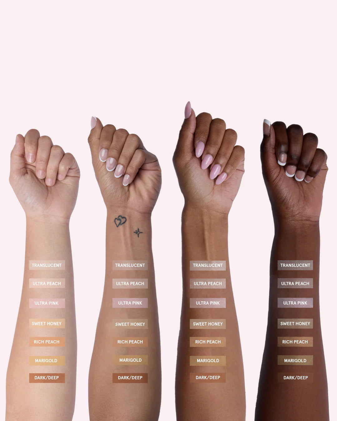 The Ultimate Set Blurred & Bright - Translucent Ultra Pink