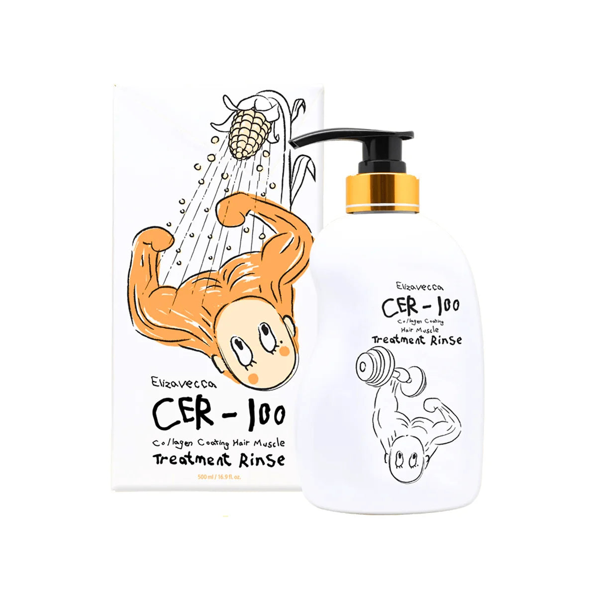CER-100 Collagen Coating Hair A+ Muscle Treatment Rinse 500 ml