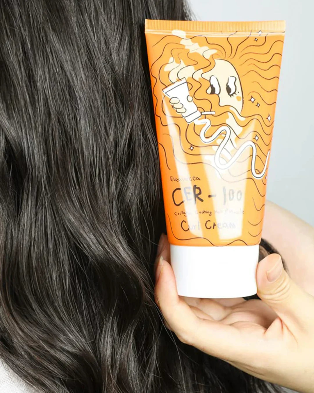 CER-100 Collagen Coating Hair A+ Muscle Curl Cream 120 ml