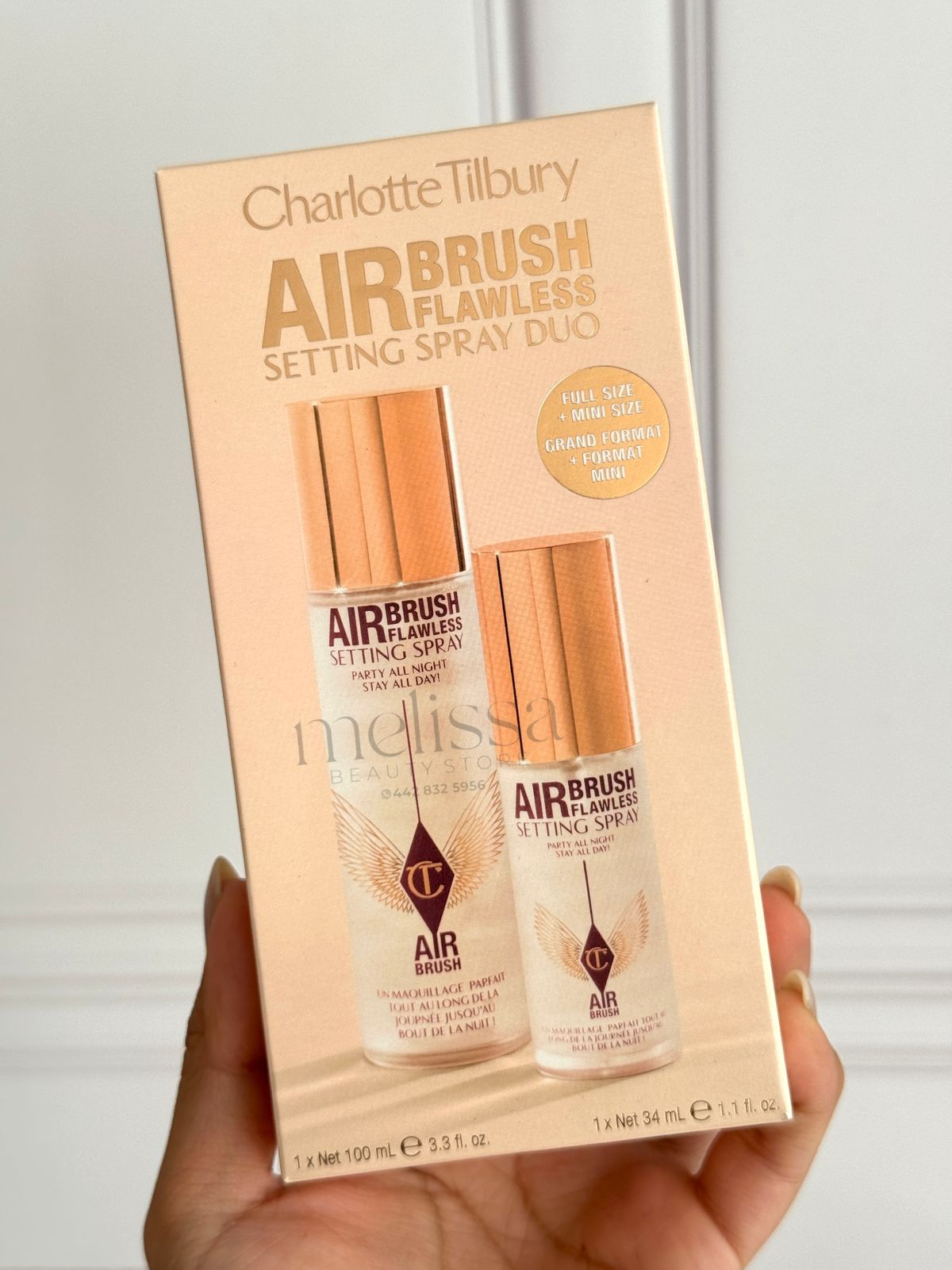 Airbrush Flawless Setting Spray Duo