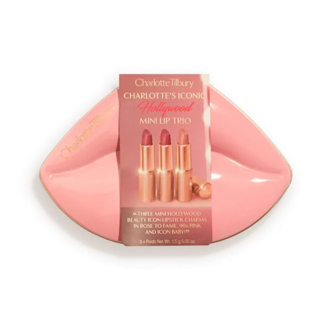 Charlotte's Iconic Hollywood Mini Lip Trio