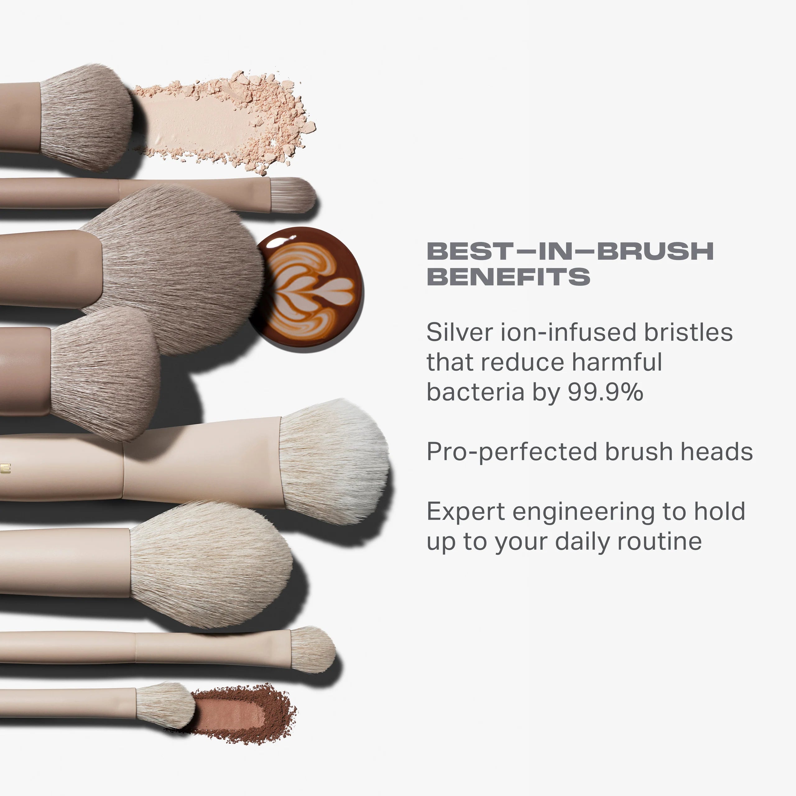 Oat-Latte 5-Piece Face & Eye Brush Set