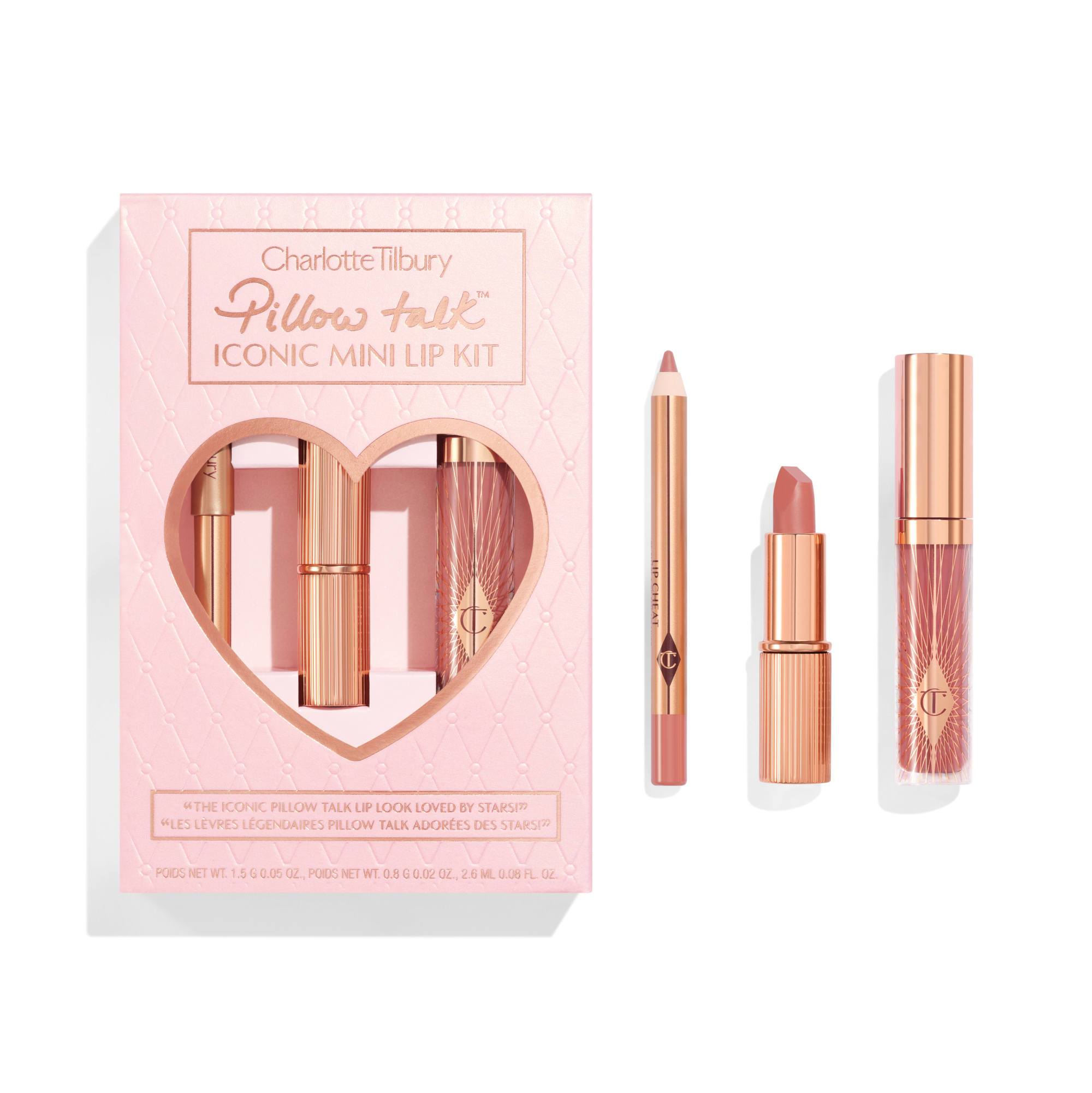 Pillow Talk Iconic Mini Lip Kit