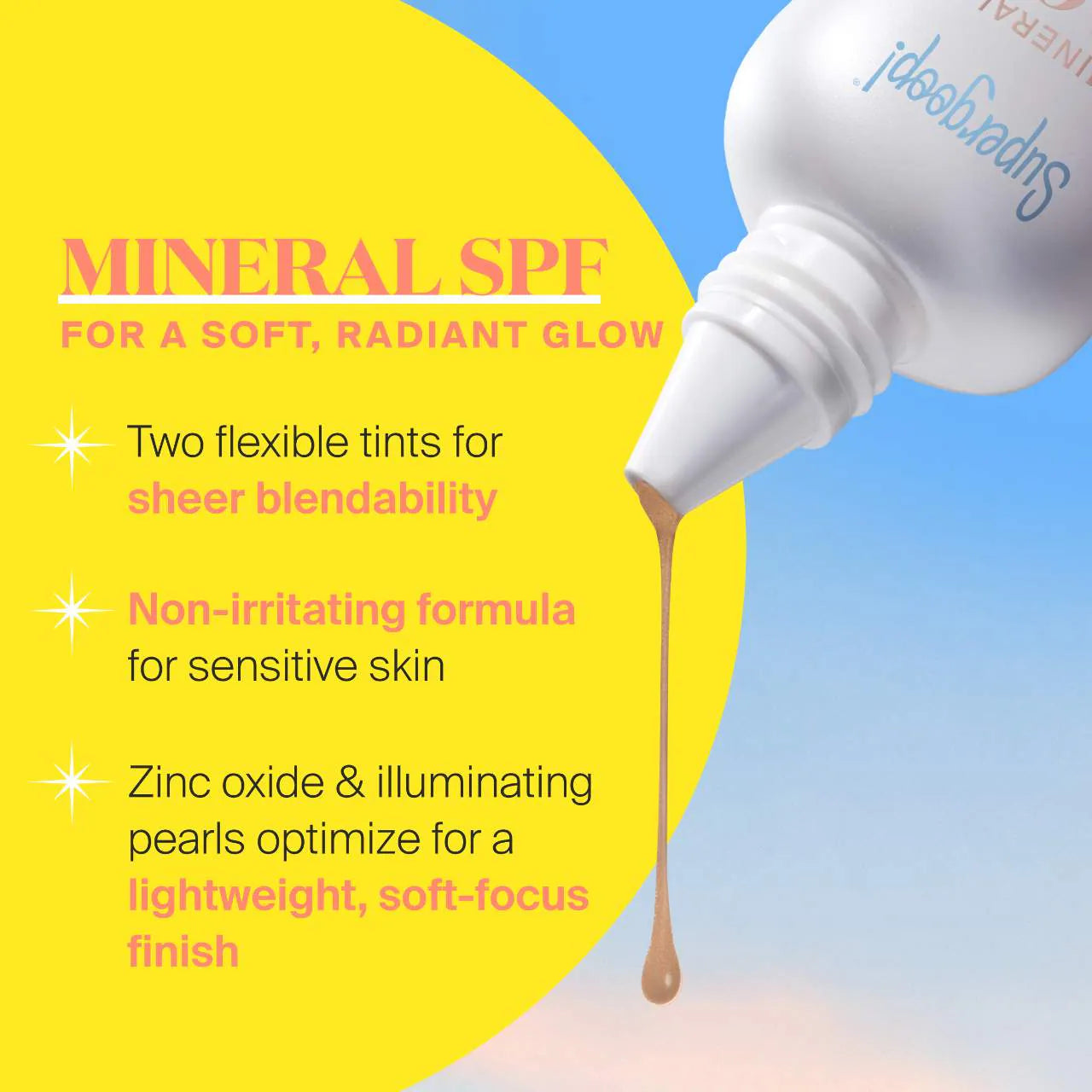 Mineral Glow Screen Soft-Radiance Drops - Sunrise
