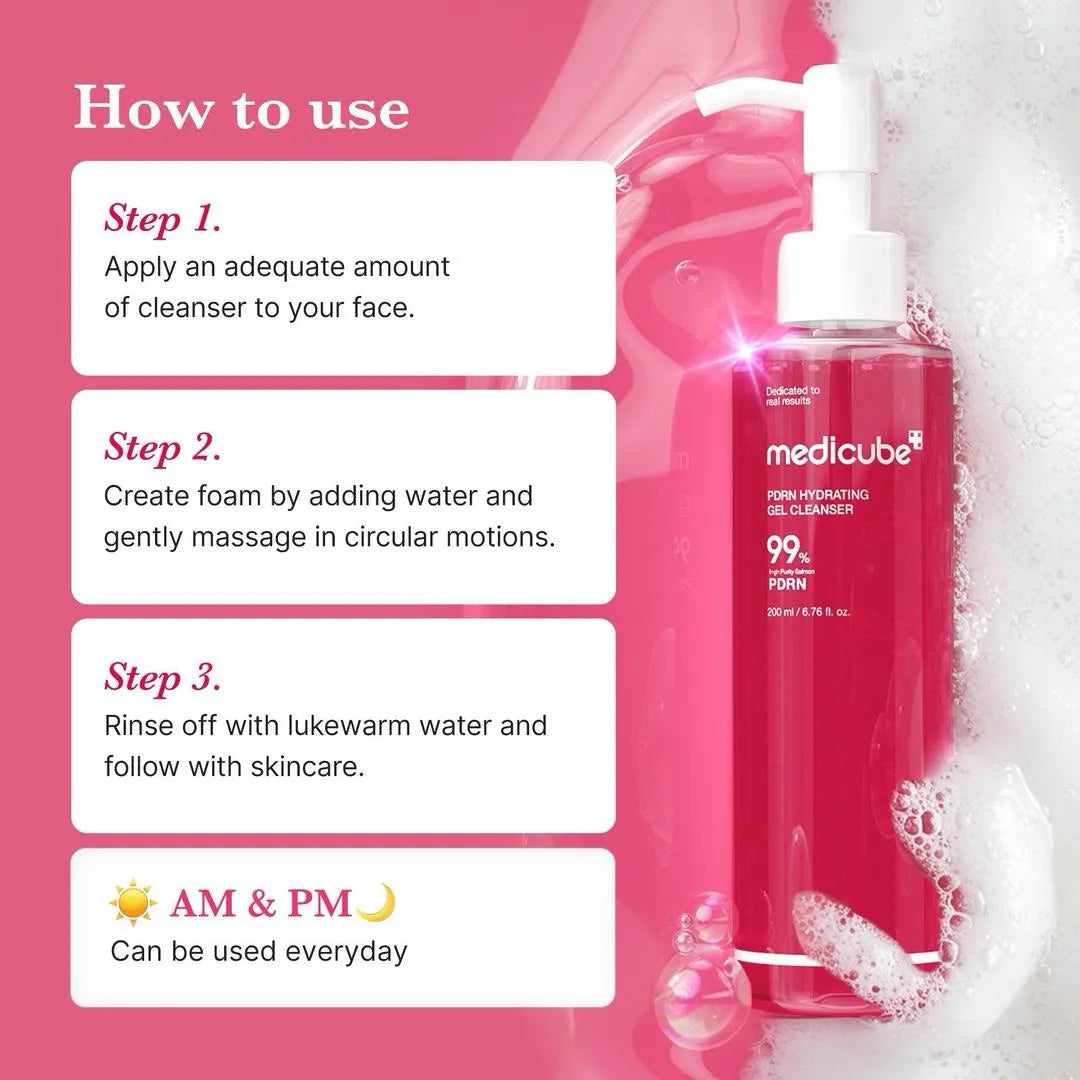 PDRN Hydrating Gel Cleanser
