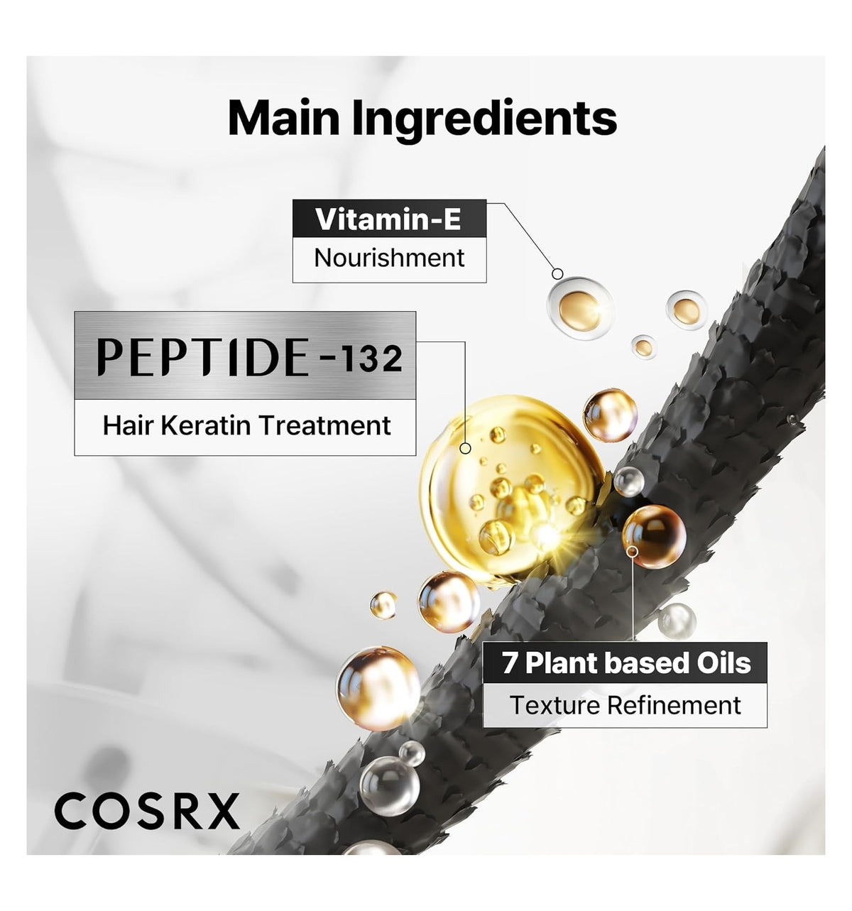 Peptide 132 Ultra Perfect Hair Bonding Oil Serum