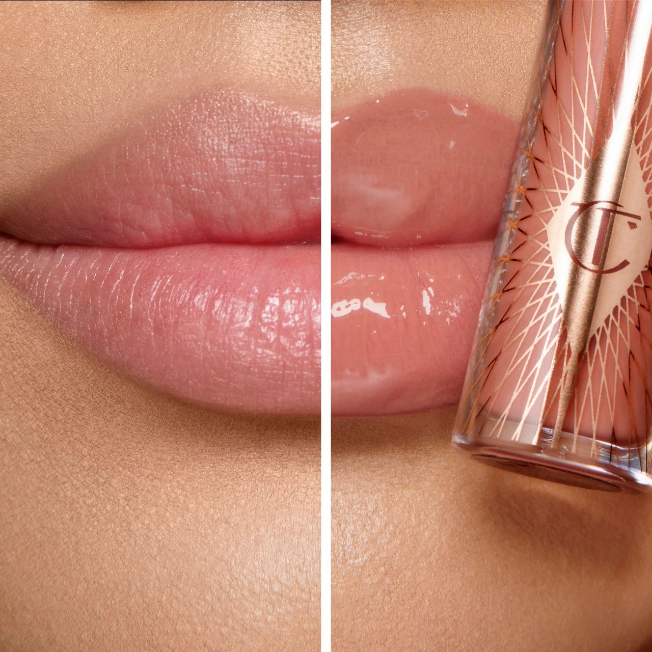 Glossy Nude Pink Lip Duo