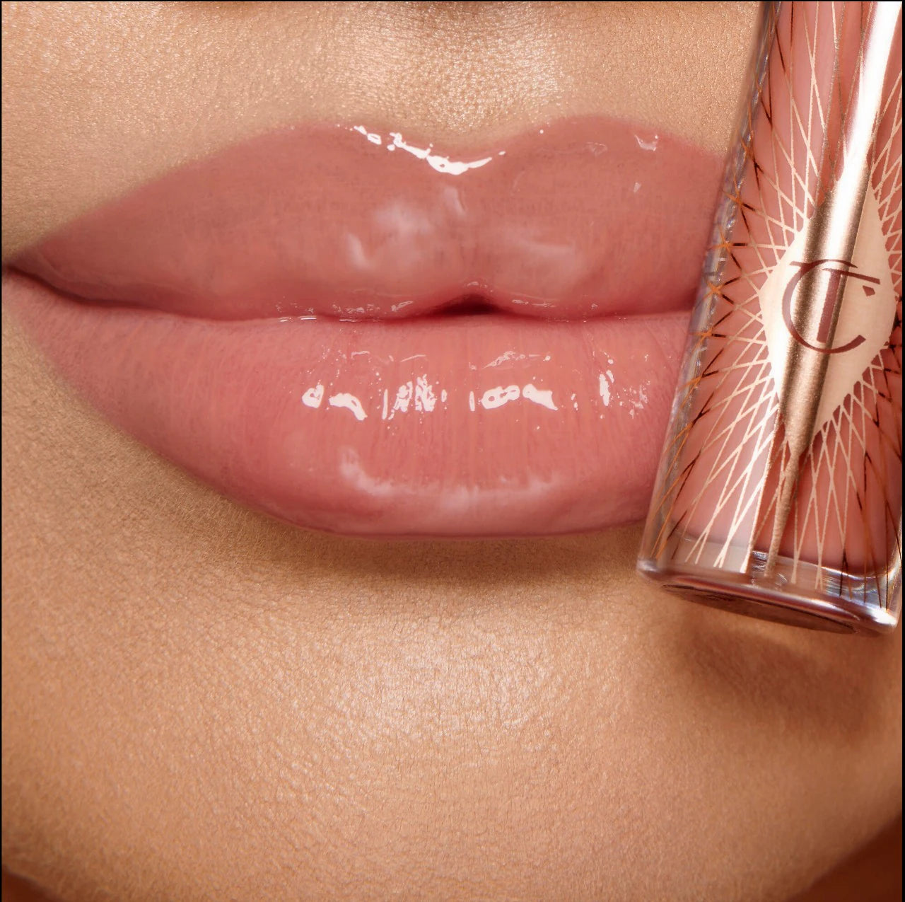 Glossy Nude Pink Lip Duo