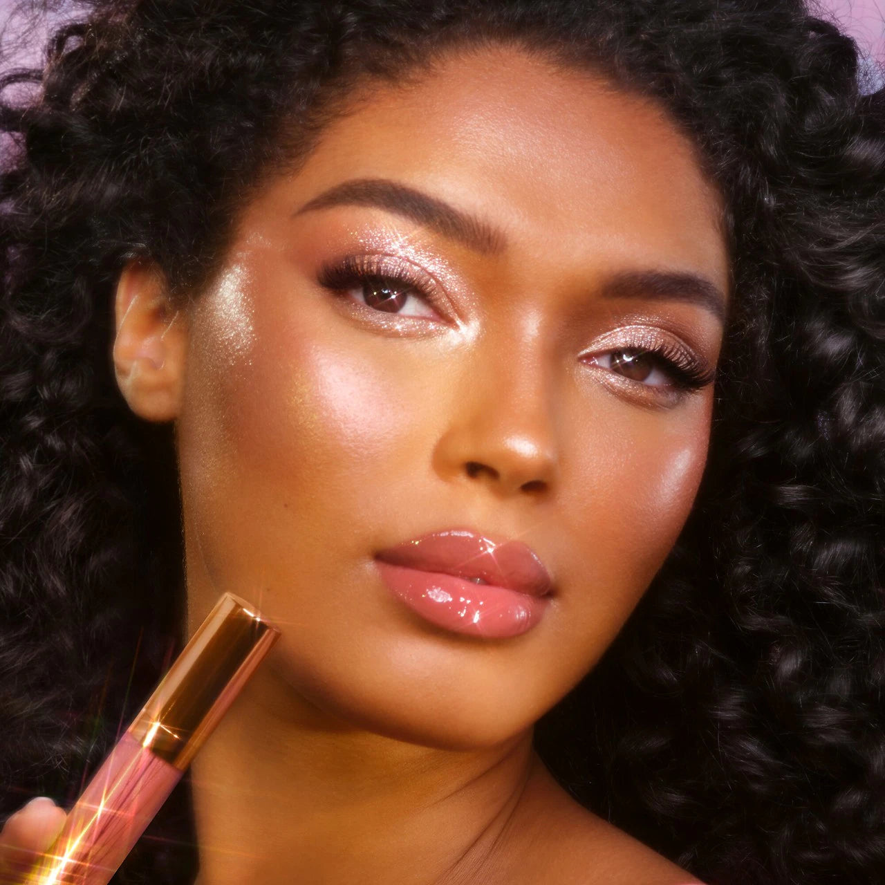 Glossy Nude Pink Lip Duo