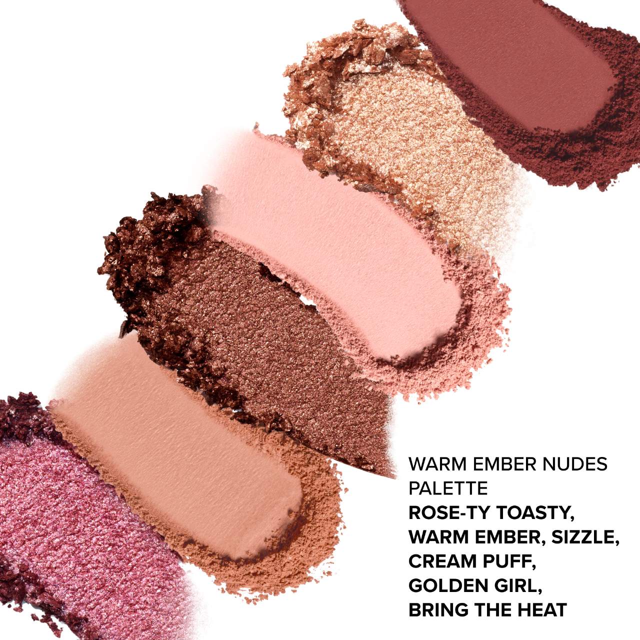 Mini Born This Way Complexion-Inspired Eyeshadow Palette Warm Ember Nudes