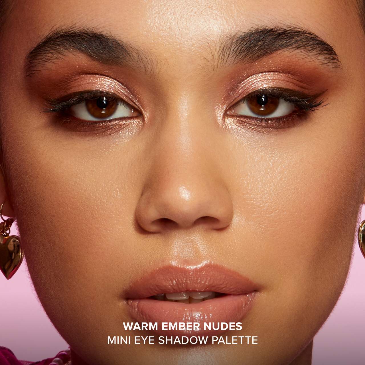 Mini Born This Way Complexion-Inspired Eyeshadow Palette Warm Ember Nudes