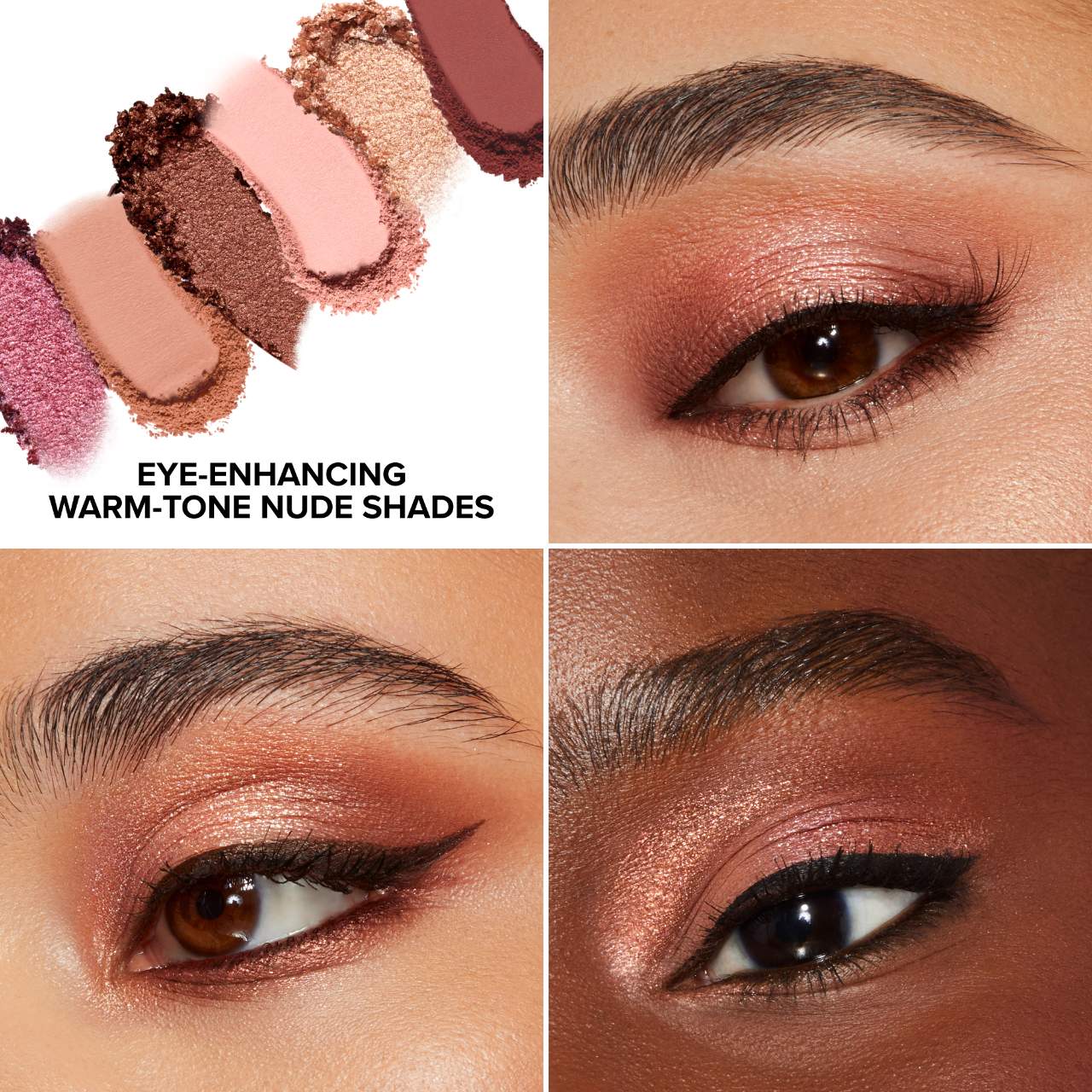Mini Born This Way Complexion-Inspired Eyeshadow Palette Warm Ember Nudes