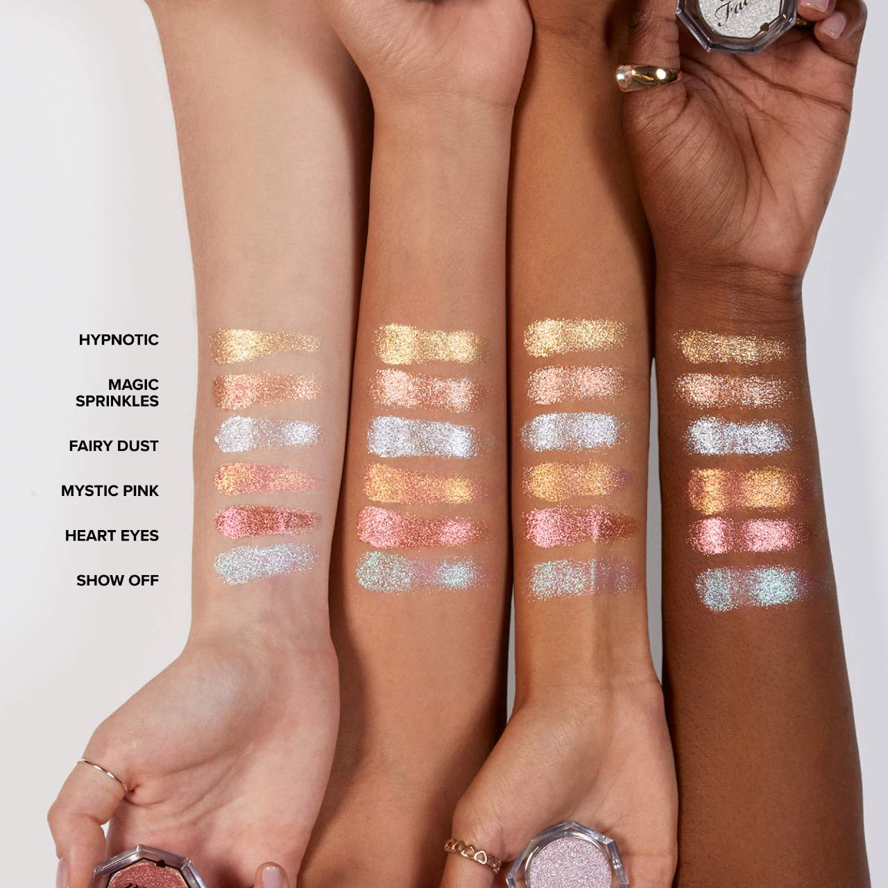 Disco Crush High Shine Glitter Eye + Face Sparkle - Mystic Pink