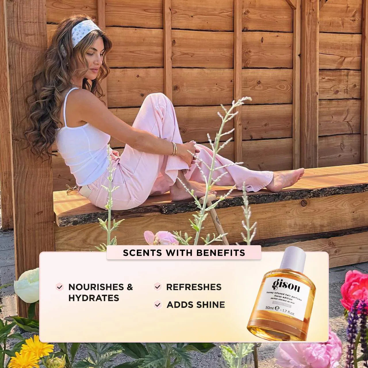 Honey Infused Hair Perfume - Lavender Berry