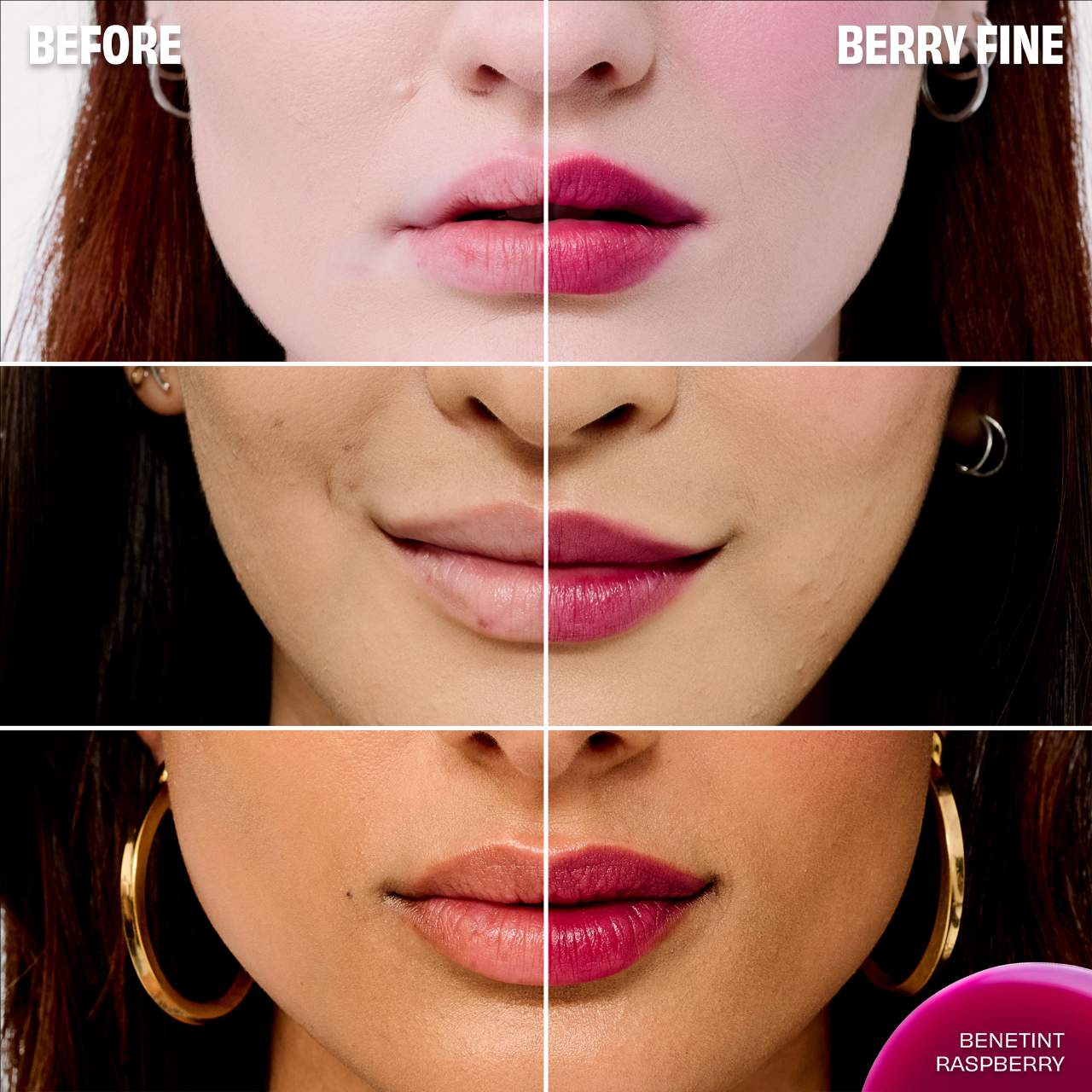 Benetint Liquid Lip + Cheek Blush Stain - Full Size