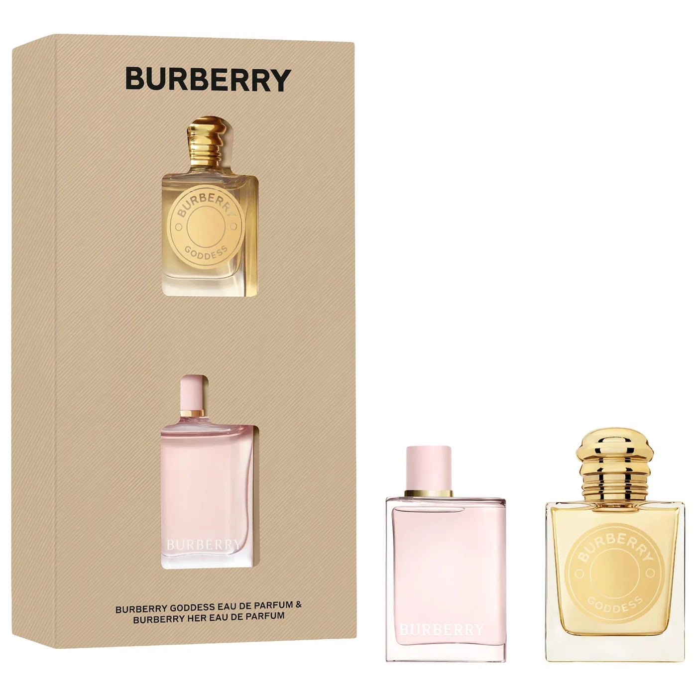 Mini Her & Goddess Perfume Duo Set