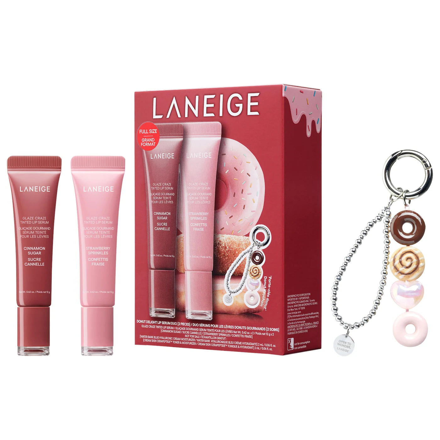 Glaze Craze Donut Delight Lip Serum Duo